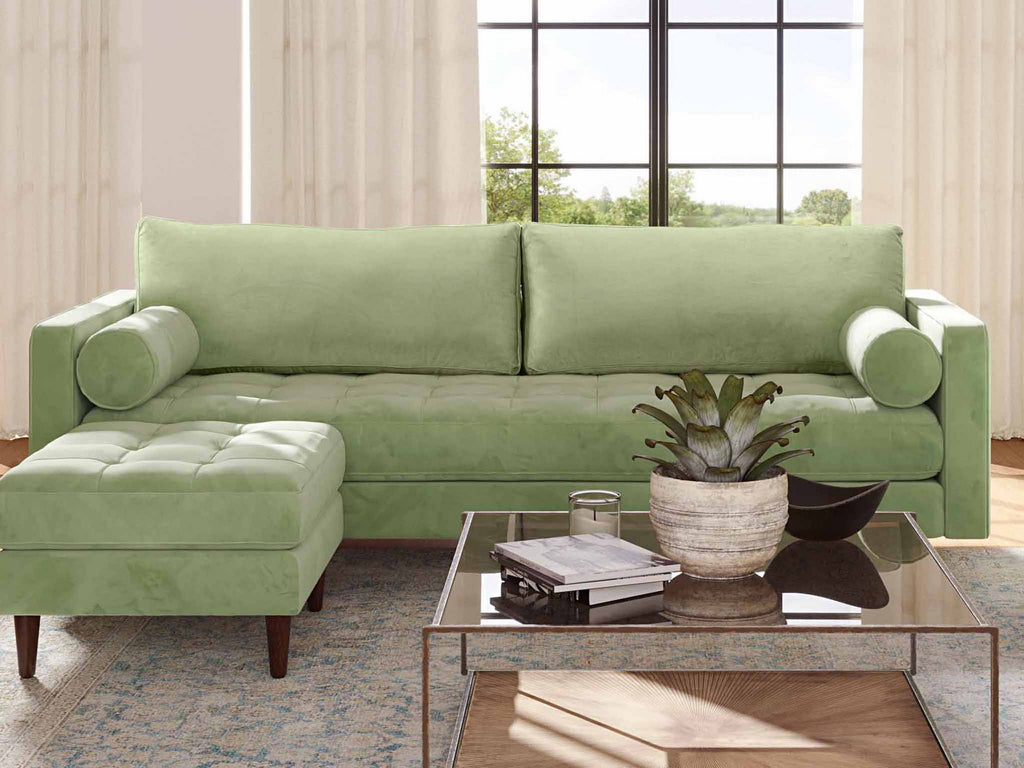 Sage green deals sofas for sale