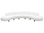 Apollo White Modular 3-Piece 154" Sectional Sofa