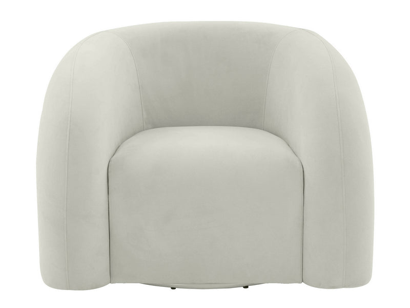 Austen Light Gray Swivel Chair