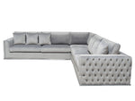 Beatrix Gray Sectional Sofa