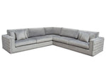 Beatrix Gray Sectional Sofa