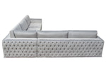 Beatrix Gray Sectional Sofa