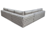 Beatrix Gray Sectional Sofa