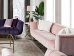 Beverly Pink Sofa