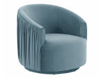 Blakely Blue Swivel Chair