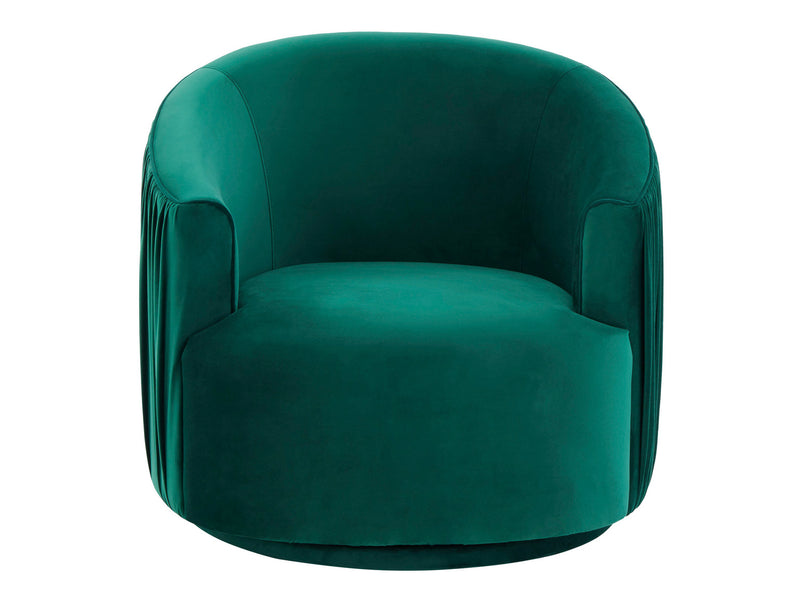 Blakely Forest Green Swivel Chair