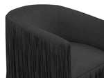 Capri Black Swivel Chair