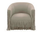 Capri Gray Swivel Chair