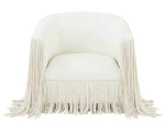Capri Ivory Swivel Chair