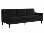 Celine Onyx Black Sofa