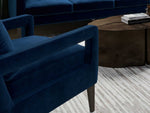 Celine Sapphire Blue Chair