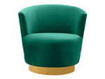 Chaya Green Swivel Chair