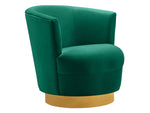 Chaya Green Swivel Chair