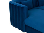 Cosette Navy LAF Sectional Sofa