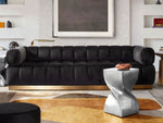 Cosmo Black Low Profile Sofa