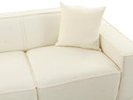 Elise Cream LAF Sectional Sofa