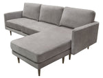 Hallie Gray Reversible Sectional Sofa