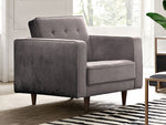 Ingrid Champagne Gray Chair