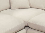 Isador Cream Modular 3-Piece Sectional Sofa