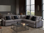 Isador Gray Modular 3-Piece Sectional Sofa