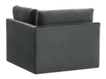 Jameson Charcoal Corner Chair