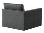 Jameson Charcoal LAF Corner Chair