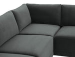 Jameson Charcoal Modular 5-Piece Sectional Sofa