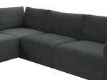 Jameson Charcoal Modular 7-Piece Sectional Sofa