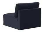 Jameson Navy Armless Chair