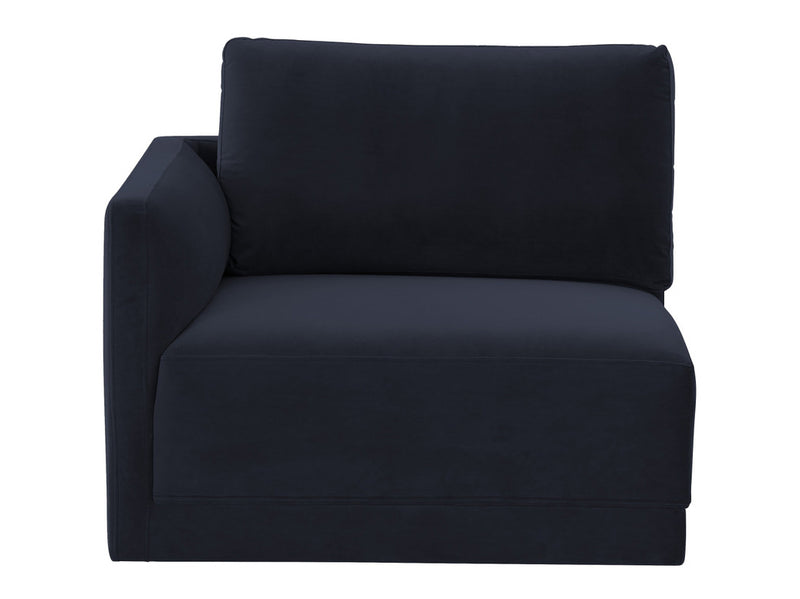 Jameson Navy LAF Corner Chair