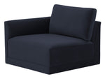 Jameson Navy LAF Corner Chair