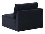 Jameson Navy LAF Corner Chair