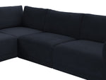 Jameson Navy Modular 7-Piece Sectional Sofa
