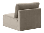 Jameson Taupe Armless Chair