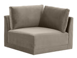 Jameson Taupe Corner Chair