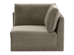 Jameson Taupe Corner Chair