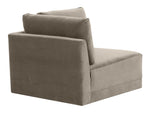 Jameson Taupe Corner Chair