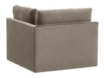 Jameson Taupe Corner Chair