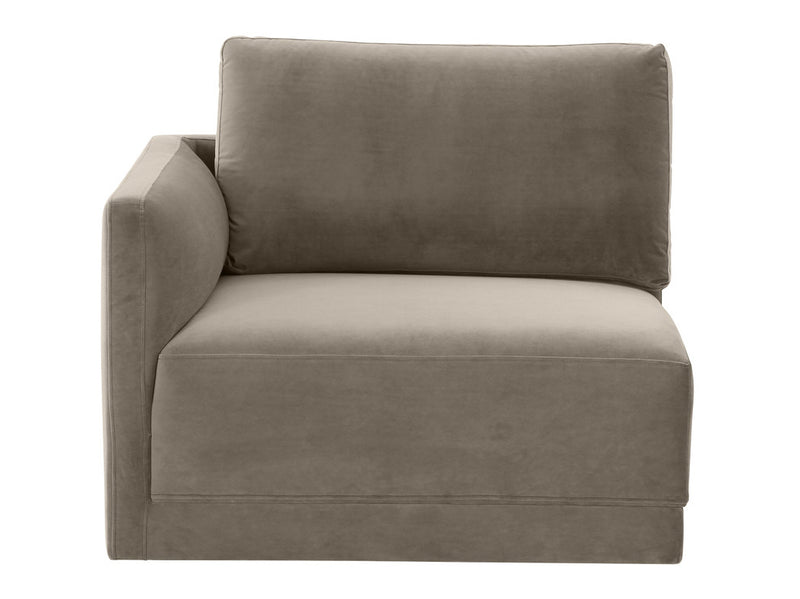 Jameson Taupe LAF Corner Chair