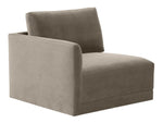 Jameson Taupe LAF Corner Chair