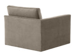 Jameson Taupe LAF Corner Chair