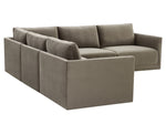 Jameson Taupe Modular 5-Piece Sectional Sofa