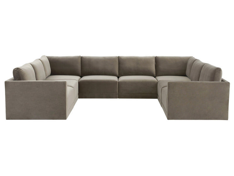 Jameson Taupe Modular 8-Piece Sectional Sofa