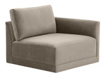 Jameson Taupe RAF Corner Chair