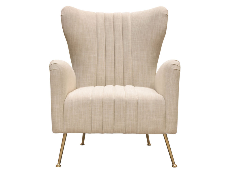 Juliette Sand Linen Chair