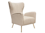 Juliette Sand Linen Chair