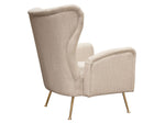 Juliette Sand Linen Chair