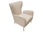 Juliette Sand Linen Chair