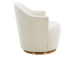 Kiara Beige Swivel Chair