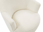 Kiara Beige Swivel Chair